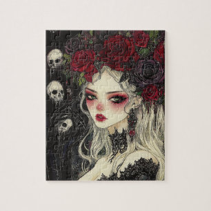 Persephone schedels en Rozen Legpuzzel