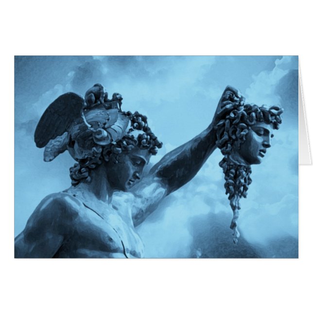 Perseus contre Medusa (Devant horizontal)