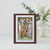 Perseus gewapend door de Nymfs Briefkaart (Staand voorkant)