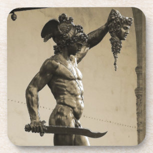 Perseus met het hoofd van Medusa Drankjes Onderzetter