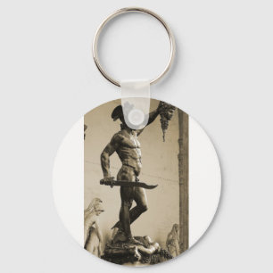 Perseus met het hoofd van Medusa Sleutelhanger