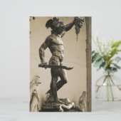 Perseus met hoofd Medusa Briefpapier (Staand voorkant)