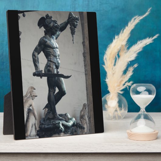 Perseus met hoofd Medusa Fotoplaat (Zijkant)