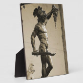 Perseus met hoofd Medusa Fotoplaat (Zijkant)