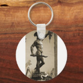 Perseus met hoofd Medusa Sleutelhanger (Voorkant)