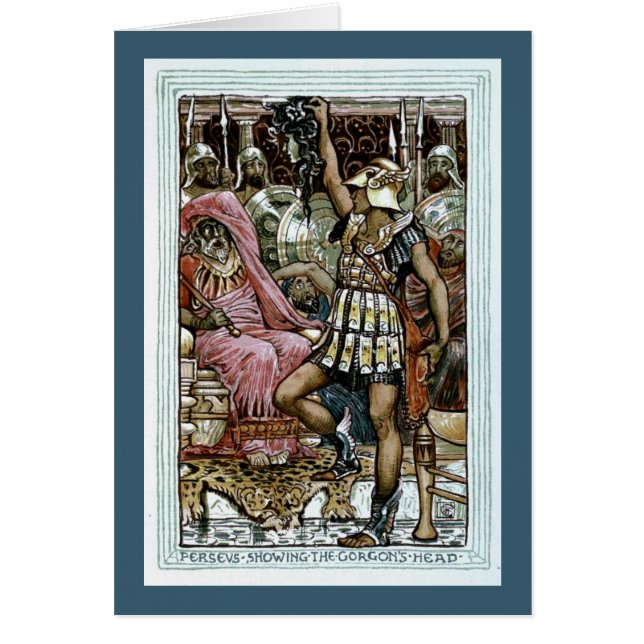 Perseus montrant la tête du Gorgon (Devant)