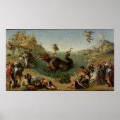 Perseus Rescuing Andromeda Poster (Voorkant)