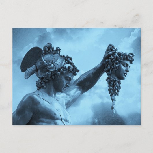 Perseus versus Medusa Briefkaart (Voorkant)