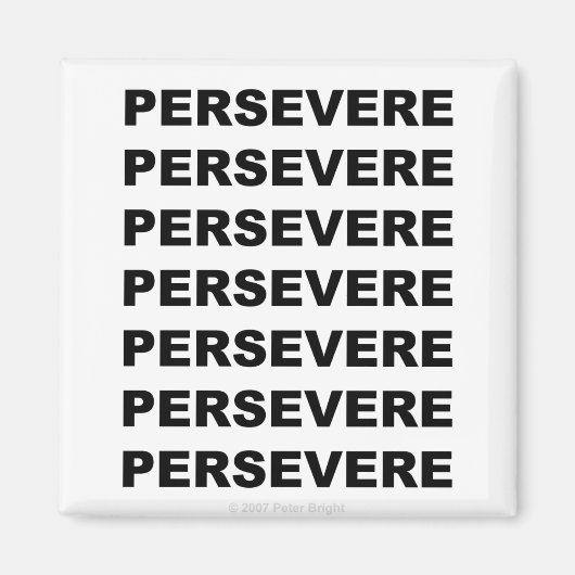 Persévérance - Magnet (Devant)