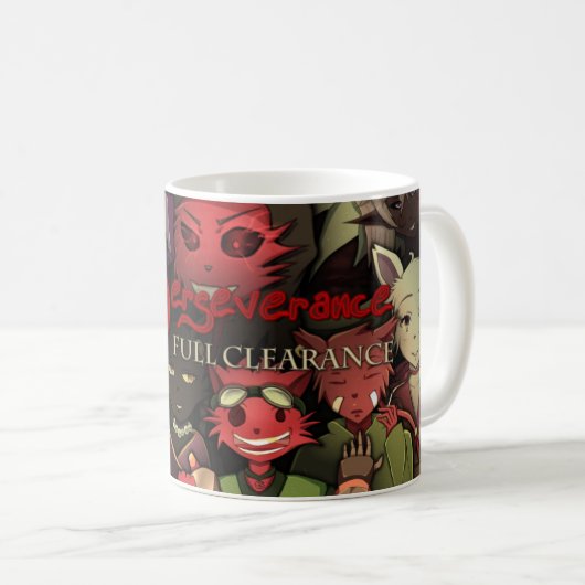 Persévérance Plein-Clair Mug (Devant droit)