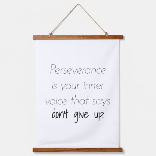 Persevering Wood Aftapmand Hangend Wandkleed (Voorkant)