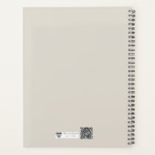 Persgedrukte Bloemherinnering | Sentimenteel Botan Planner (Achterkant)