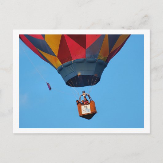 Pershing Balloon Derby 2009 Briefkaart (Voorkant)