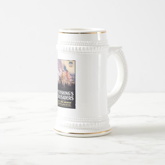 Pershing's Crusaders Bierpul (Voorkant rechts)