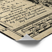 Persia Ancient Map (1747) Poster (Hoek)