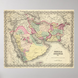 Persia Arabia Poster