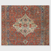 Persia Bijar Royal Red Green  Cadeaupapier (Vlak)