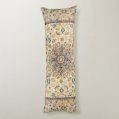 Persia Light Yellow Dusty Blue  Lichaamskussen (Achterkant (Verticaal))