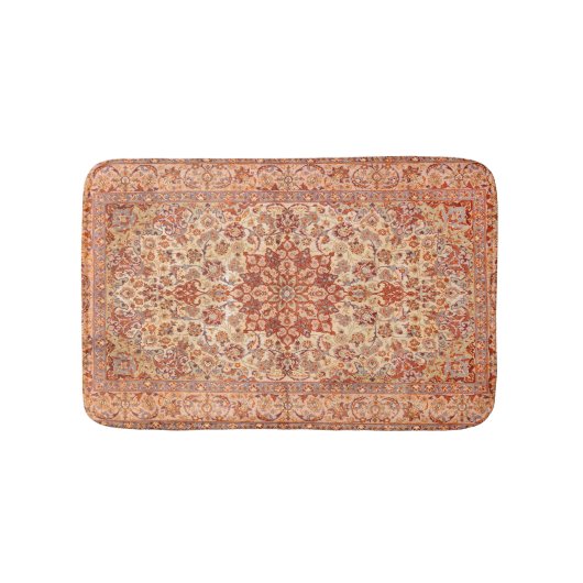 Persia Muted Cream Blush Tan Badmat (Voorkant)