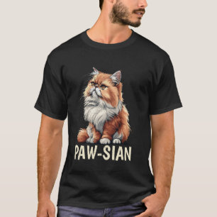 Persiaanse Kat Eigenaar PAW-SIAAN Grappige Perzisc T-shirt