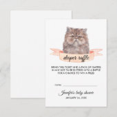 Persiaanse kattenluierloterij kaart (Voorkant / Achterkant)