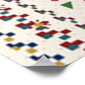 Persian Carpet Pattern Poster (Hoek)