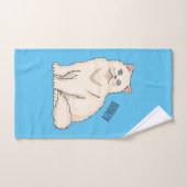 Persian cat (Serviette à main)