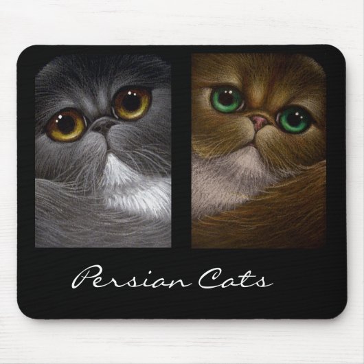 PERSIAN CATS Mousepad Muismat (Voorkant)