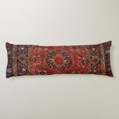 Persian Joshan Red Rusty Blue  Lichaamskussen (Achterkant)