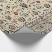 Persian Kashan Dusty Baby Blue  Cadeaupapier (Hoek)