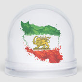 Persian Lion & Sun Snow Globe | Iran Map Decorativ (Avant)