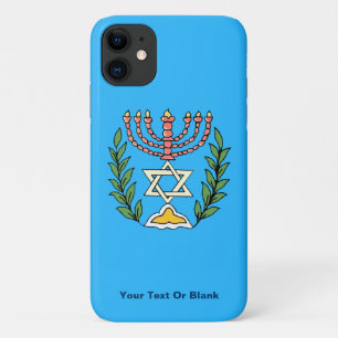 Persian Magen David Menorah iPhone 11 Hoesje