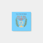 Persian Magen David Menorah Post-it® Notes (Voorkant)