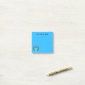 Persian Magen David Menorah Post-it® Notes (Op bureau)