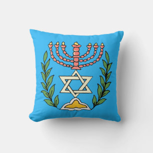 Persian Magen David Menorah Sierkussen