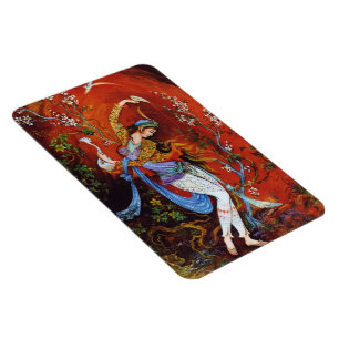 Persian Miniature Dancing Nymph Magneet
