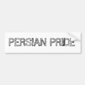 PERSIAN PRIDE BUMPERSTICKER (Voorkant)