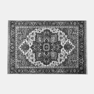 PERSIAN RUG - zwart Deurmat