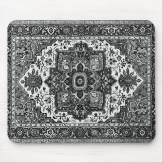 PERSIAN RUG - zwart-wit Muismat