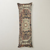 Persian Sarouk Peach roze beige Lichaamskussen (Achterkant (Verticaal))