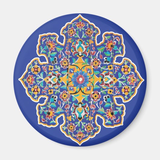 Persian Turquoise Magneet (Voorkant)