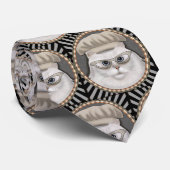 Persiër Kat Chef Halsdoek Stropdas (Opgerold)