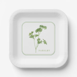 PERSIL FRAIS Assiettes en papier carrées 7"