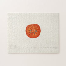 Persimmon (Diospyros) Waterverf-schilfers