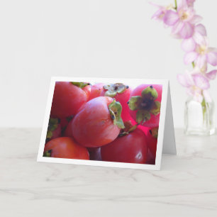 Persimmon Fruit Kaart