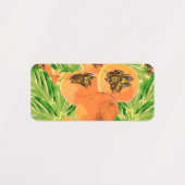 Persimmon (kaki) labels (Design 1)
