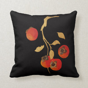 Persimmon met gouden tak kussen