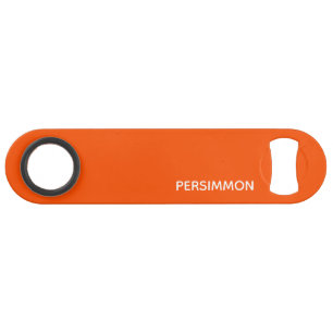 Persimmon rode kleurnaam speed flessenopener