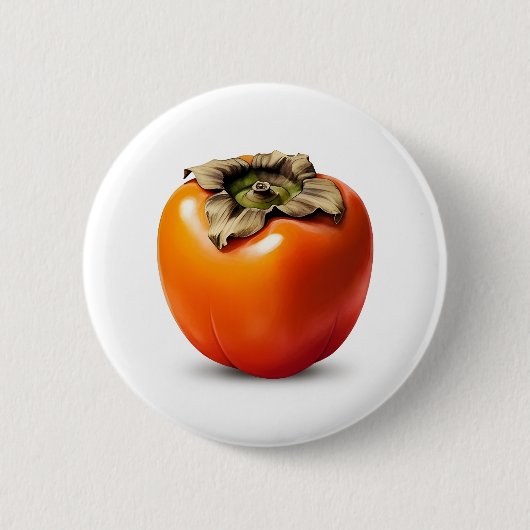 Persimmon Ronde Button 5,7 Cm (Voorkant)