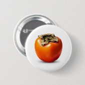 Persimmon Ronde Button 5,7 Cm (Voorkant /achterkant)